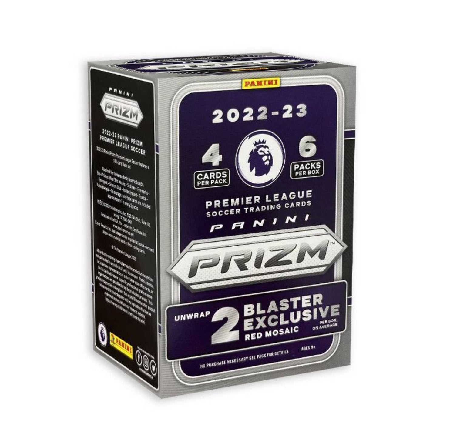 Panini America, Inc, 22/23 Panini Premier League Prizm Soccer Card Blaster Box