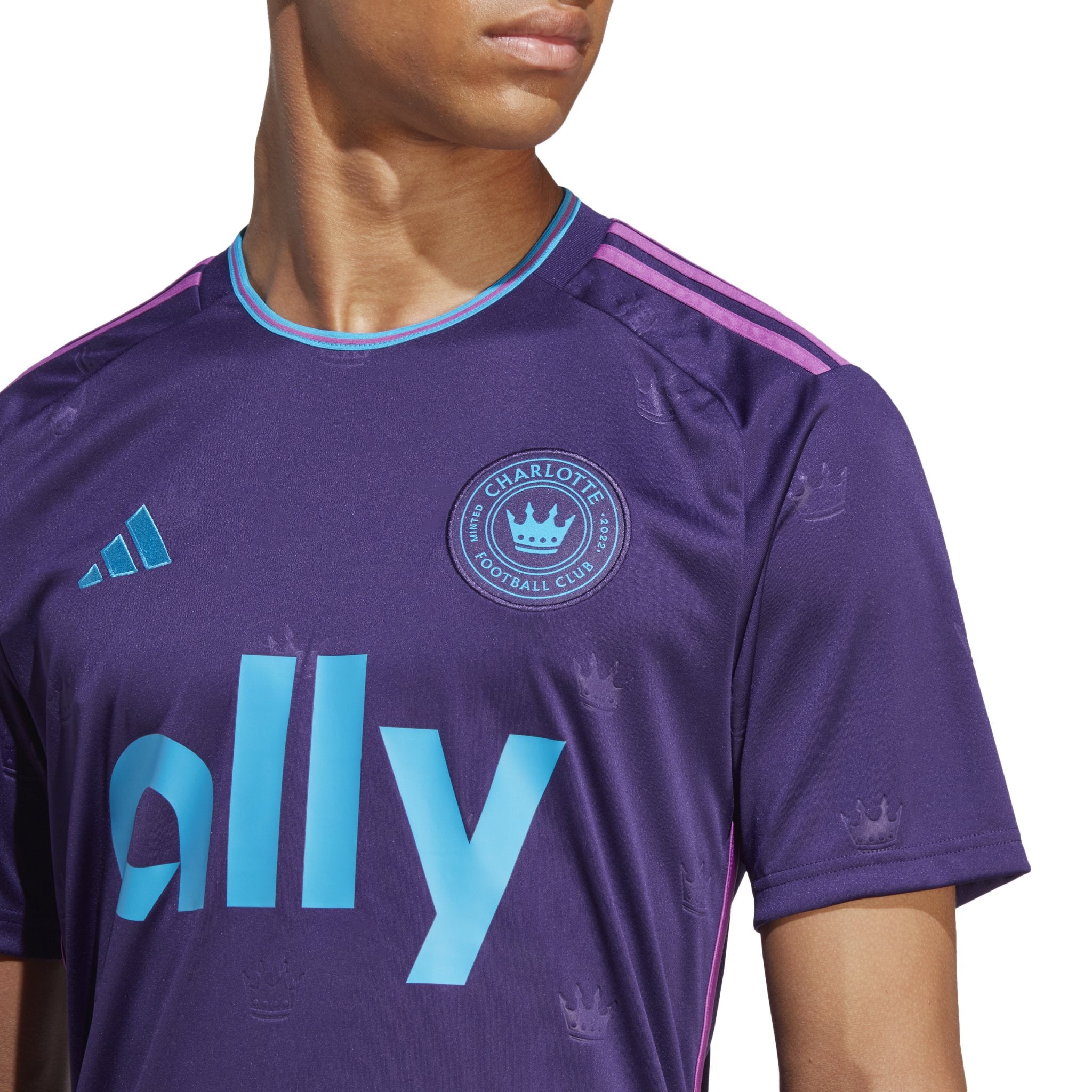 Adidas INDY, 23 Charlotte FC Away Replica Jersey