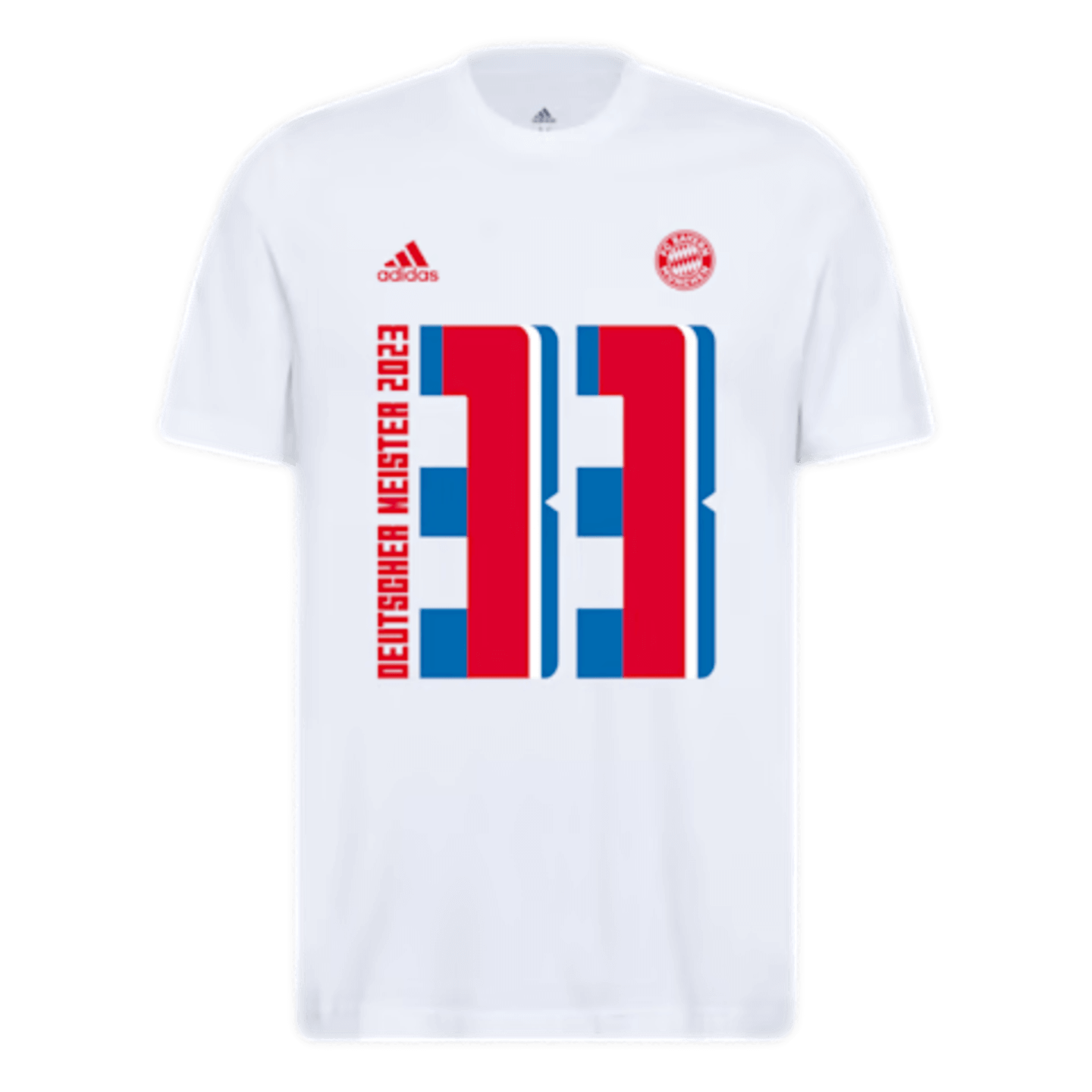 Adidas, Adidas Bayern Munich 2023 Bundesliga Champions Tee