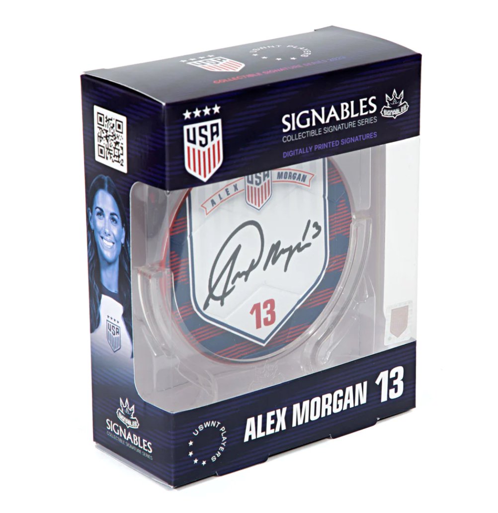 Signables, LLC, Alex Morgan USWNT Signables Collectible