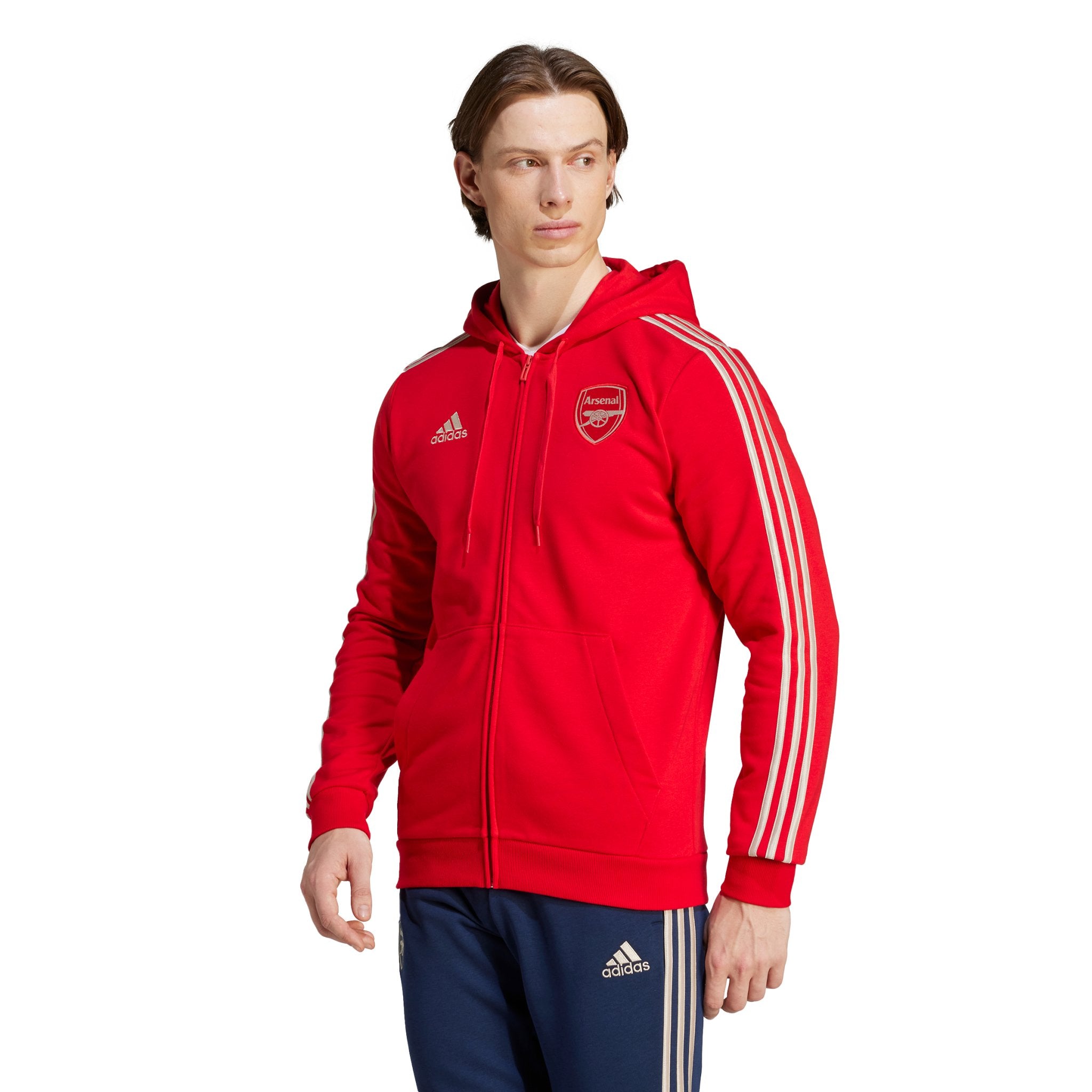 Adidas America, Inc., Arsenal DNA Full-Zip Hoodie