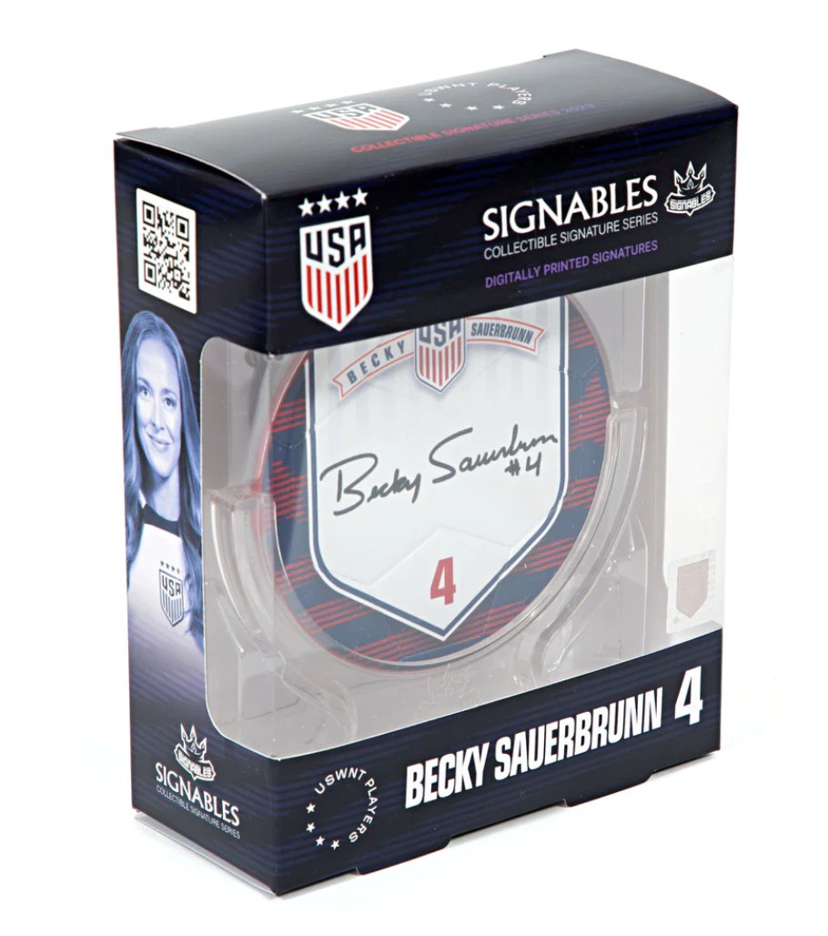 Signables, LLC, Becky Sauerbrunn USWNT Signables Collectible