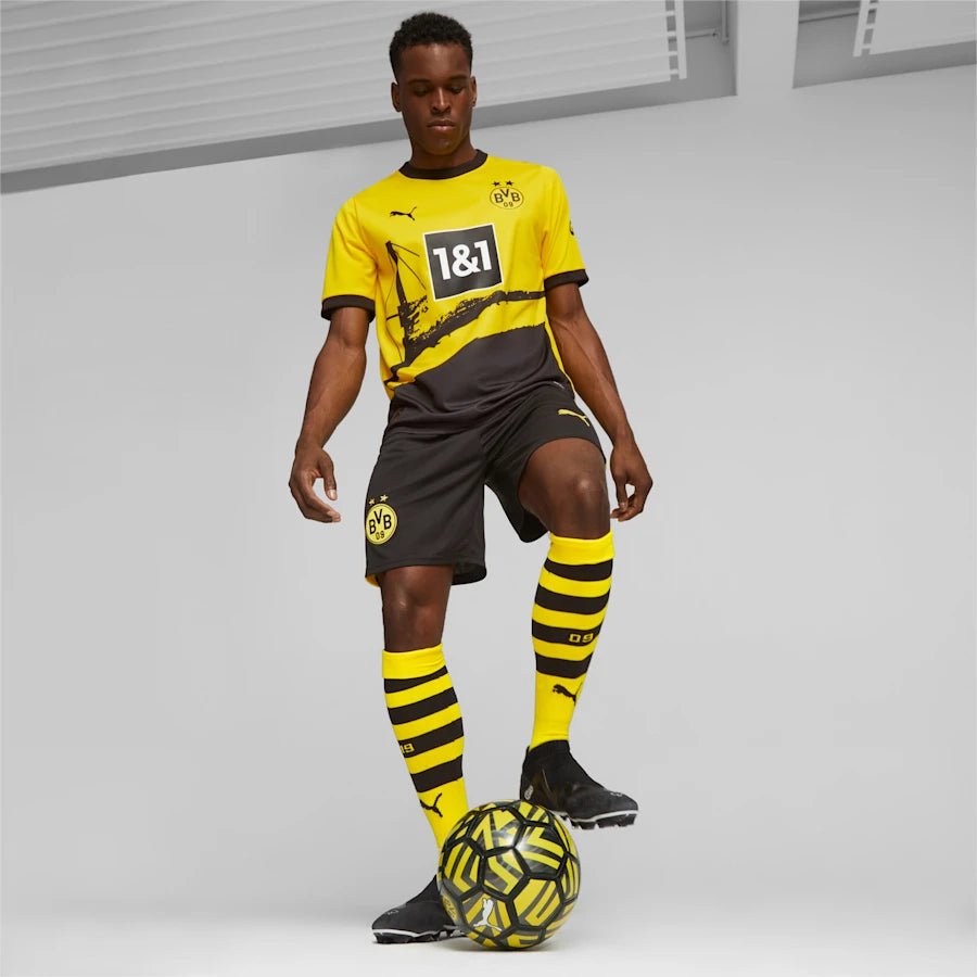 Puma North America, Inc, Borussia Dortmund 23/24 Men's Home  Jersey