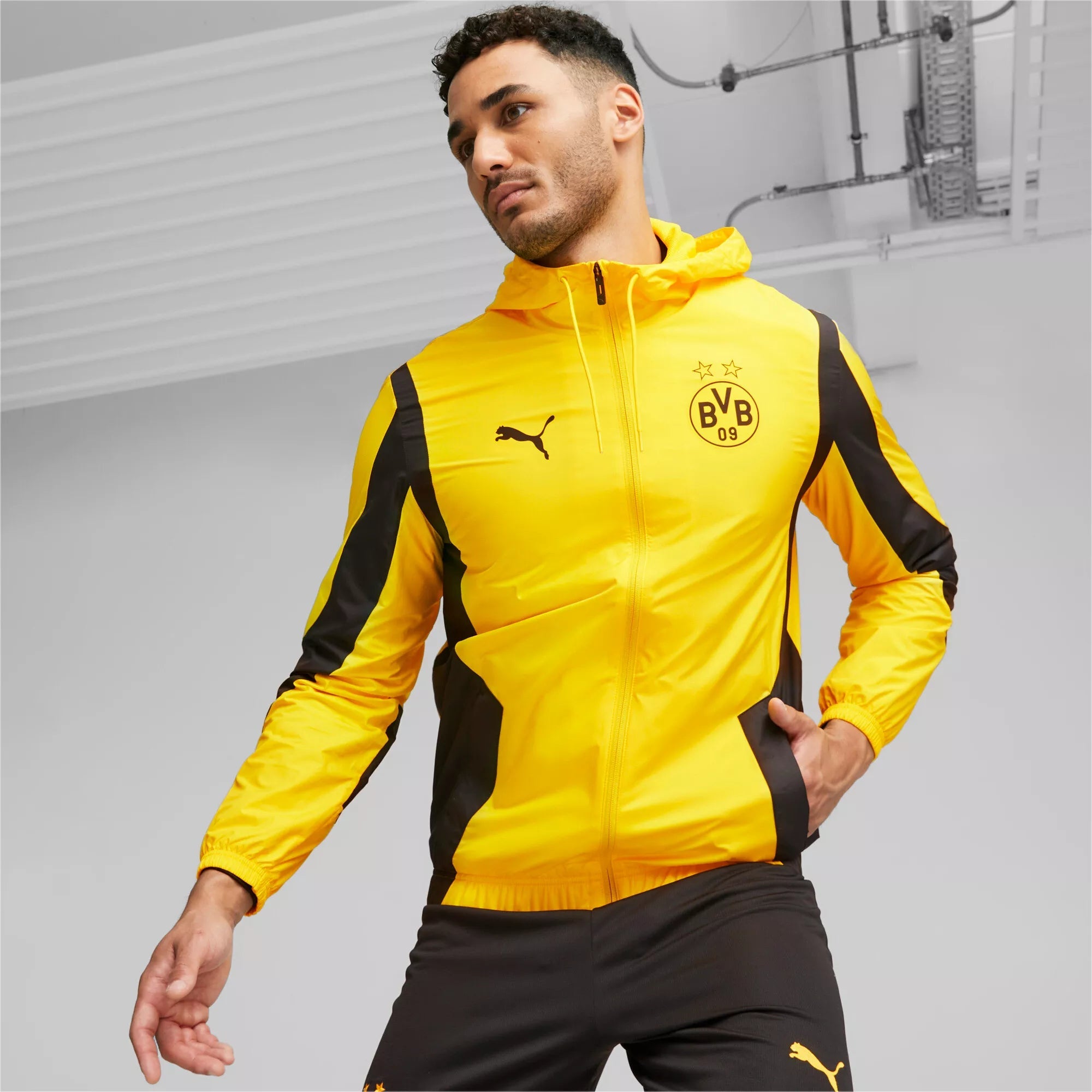 Puma North America, Inc, Borussia Dortmund Anthem Jacket