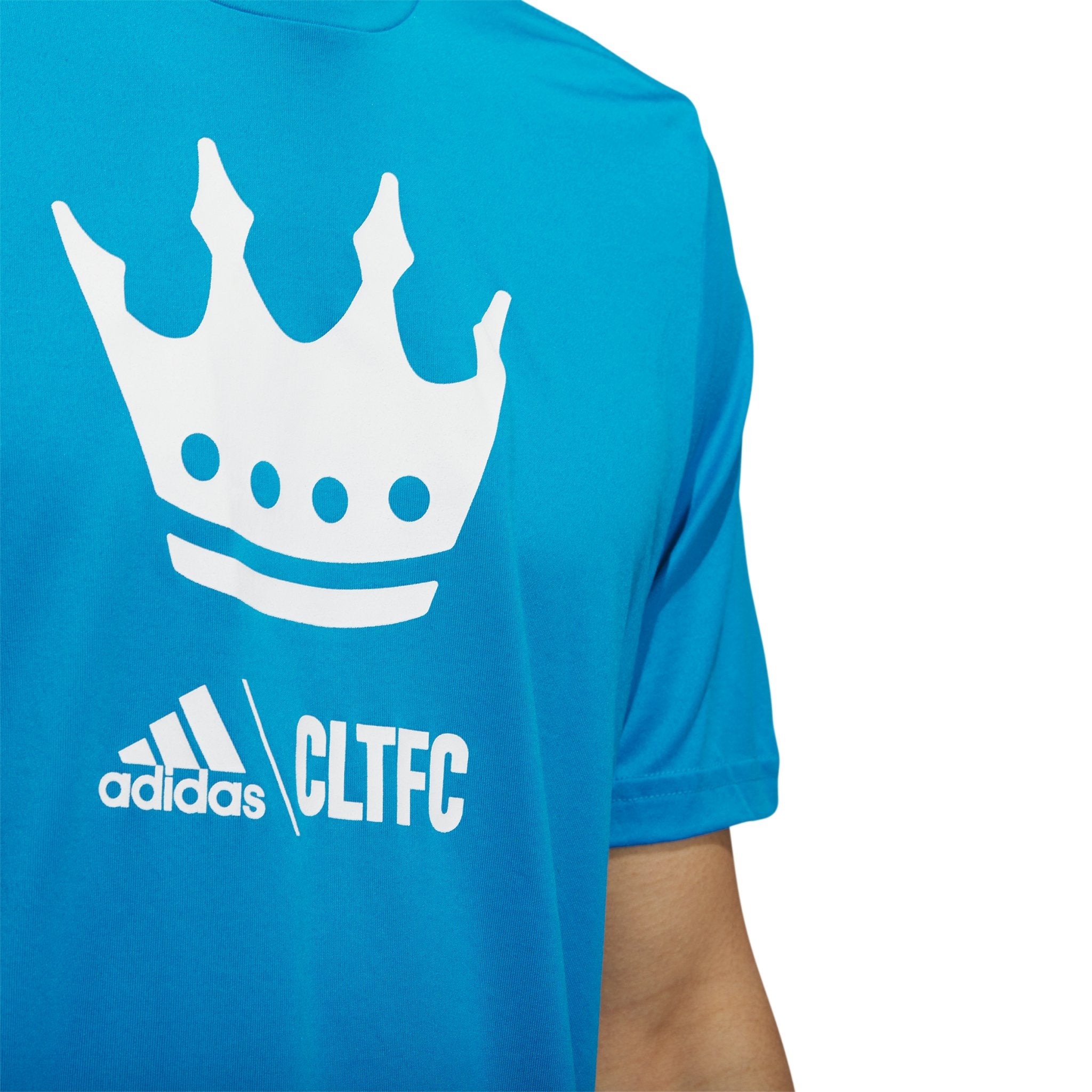 Adidas, Charlotte FC Pre-Game Icon Tee