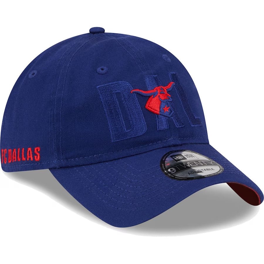 New Era Cap Co., Inc, FC Dallas New Era Blue Kick Off 9TWENTY Adjustable Hat