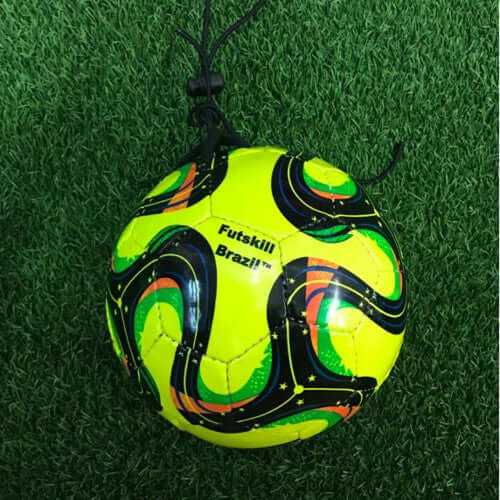 Soccer Post, Futskill Brazil Ball On A String