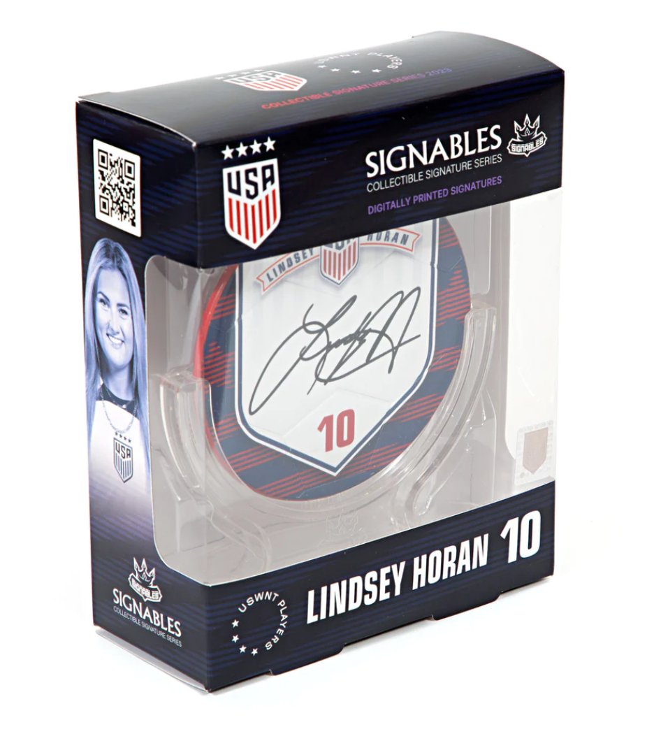 Signables, LLC, Lindsey Horan USWNT Signables Collectible