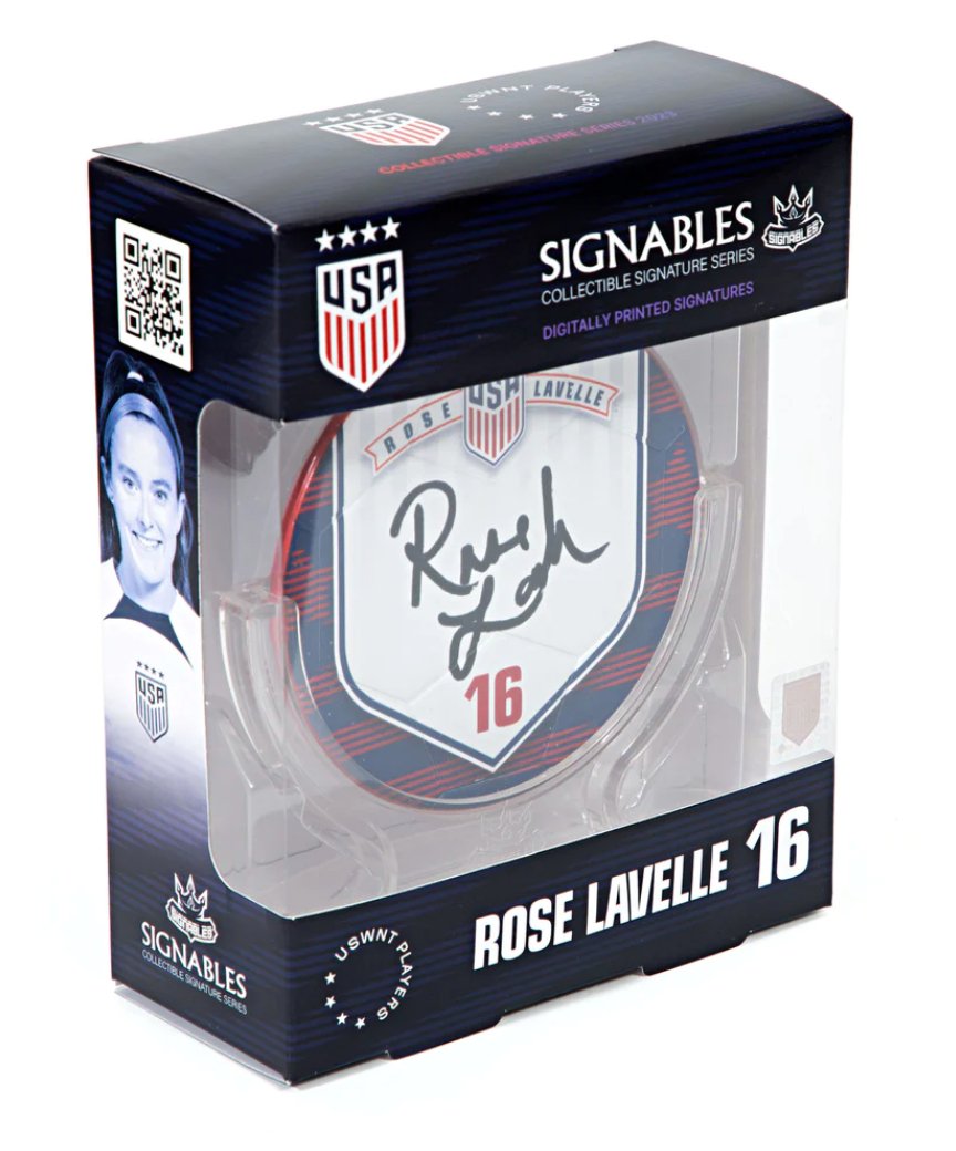 Signables, LLC, Rose Lavelle USWNT Signables Collectible