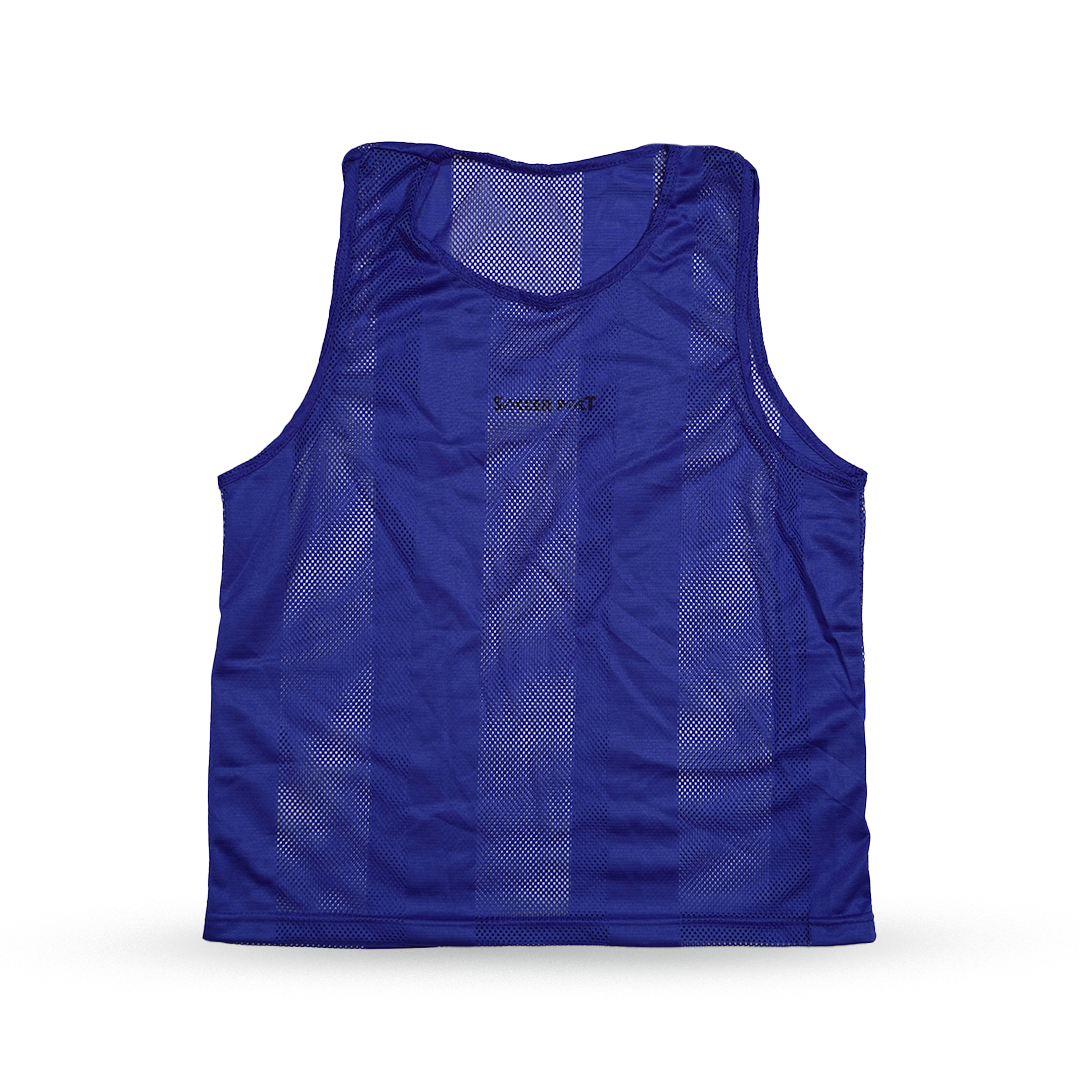 Soccer Post, Soccer Post Scrimmage Vests - Pack of 12 [Blue]