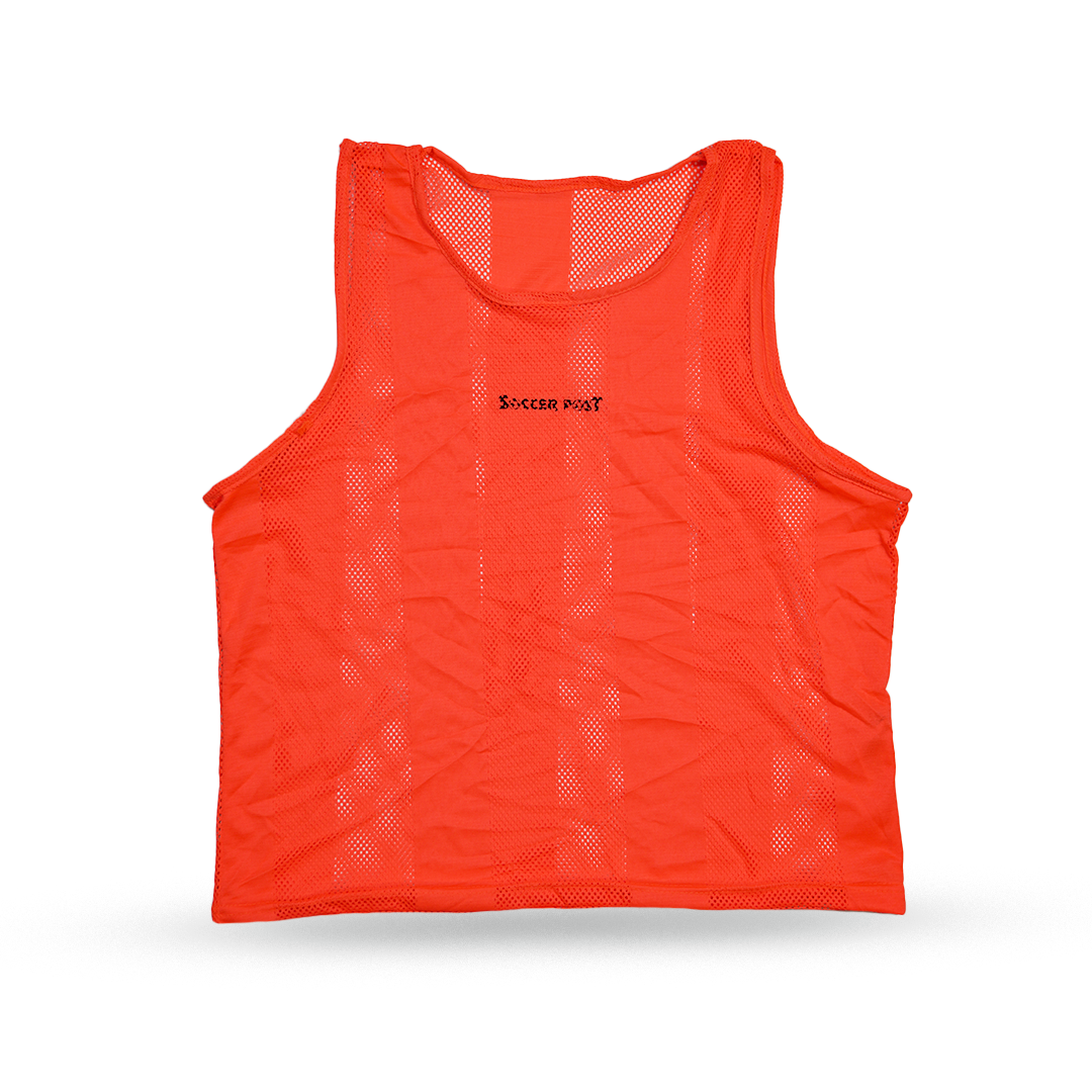 Soccer Post, Soccer Post Scrimmage Vests - Pack of 12 [Orange]