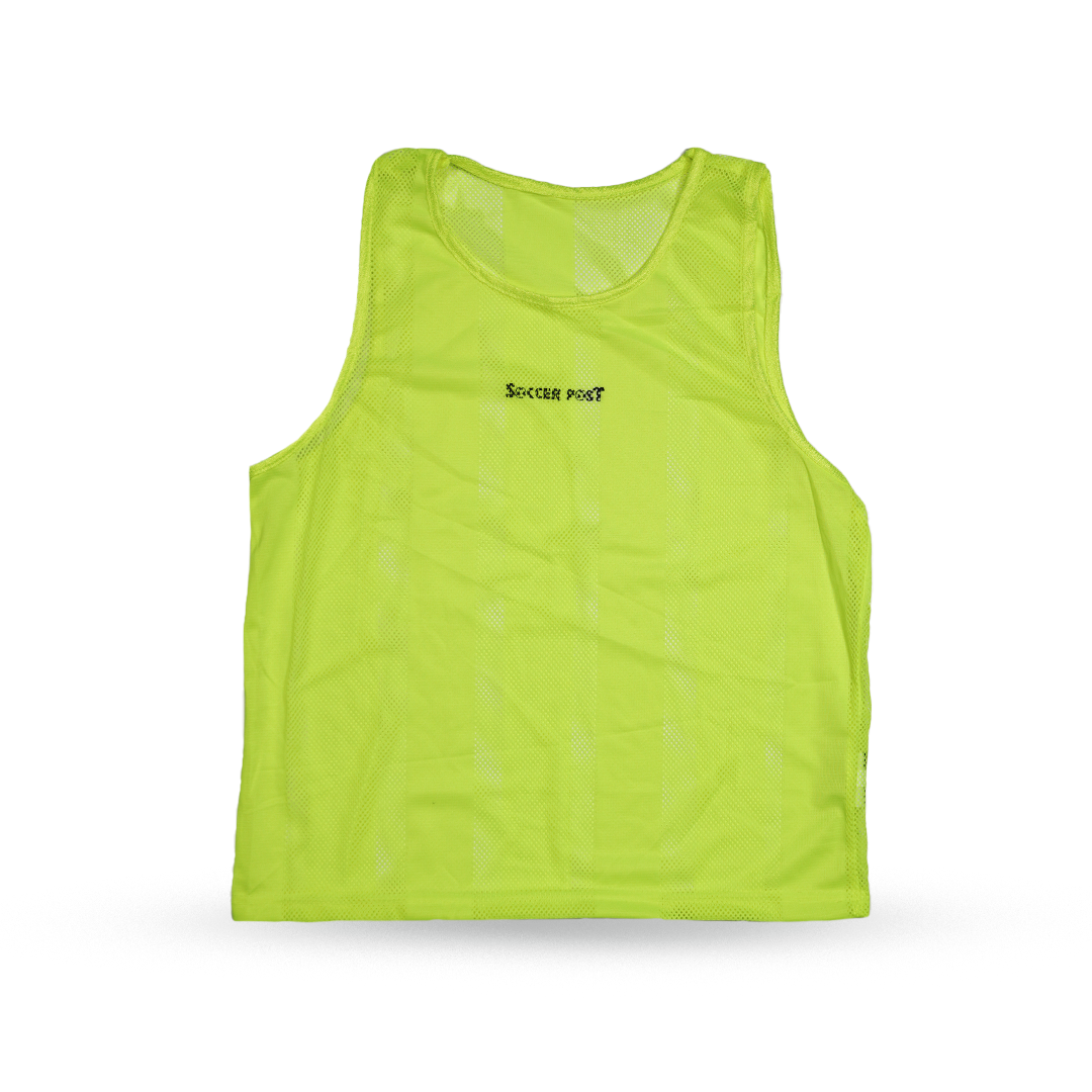 Soccer Post, Soccer Post Scrimmage Vests - Pack of 12 [Yellow]