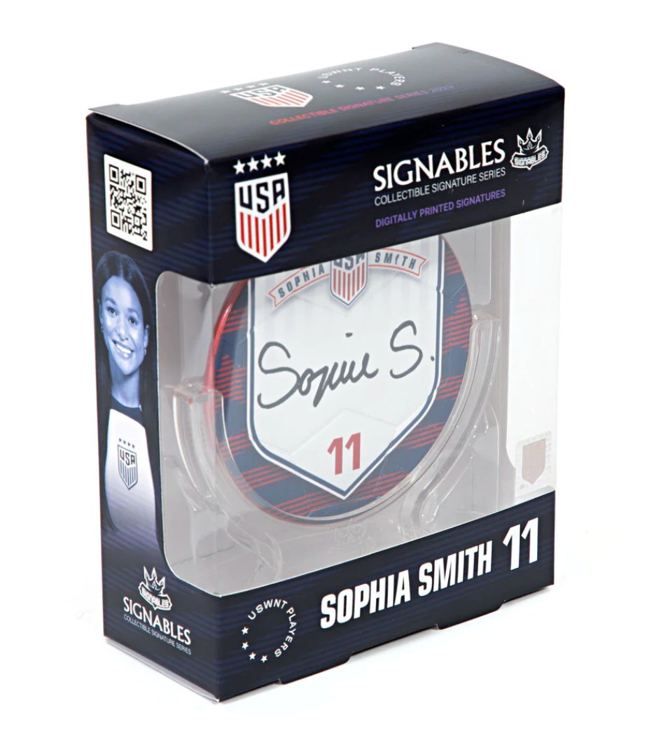 Signables, LLC, Sophia Smith USWNT Signables Collectible