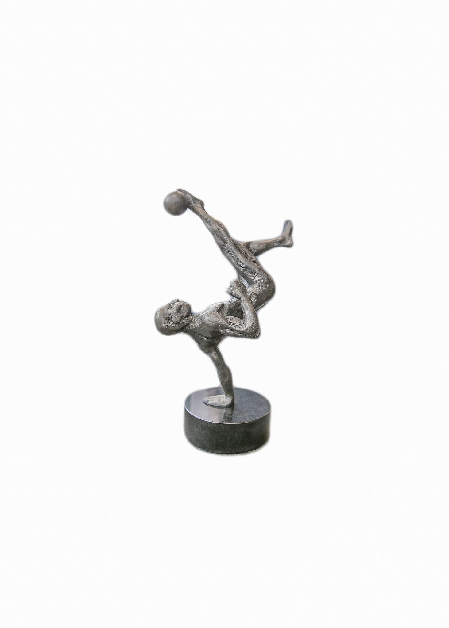 Leopold Gallery, LLC, 'The Kick' Bronze Statue by Jacob Burmood